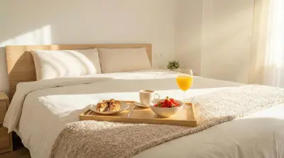 Cama o camas de una habitación en Spacious 2-Bedroom Apartment - Walk to Isla Mágica - AC - Premium Bed