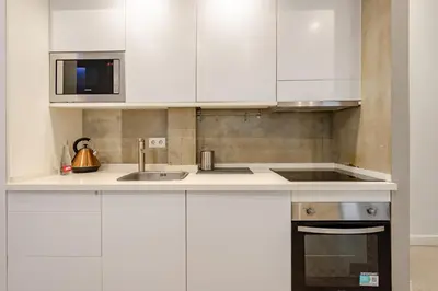 Una cocina o zona de cocina en Dúplex el patio en centro de Sevilla