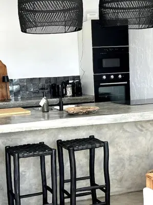 Una cocina o zona de cocina en Casa Juncares