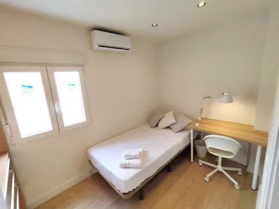 Cama o camas de una habitación en Puertollano Central Park - by Pro Apartments - Free Parking