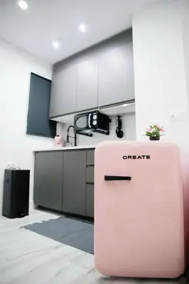 Una cocina o zona de cocina en Apartamento Deluxe Lineros 34 con parking a 150 mts