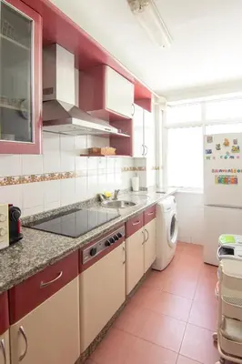 Una cocina o zona de cocina en RentalSevilla Doctor Barraquer