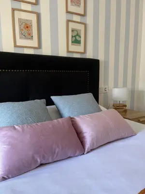 Cama o camas de una habitación en Mirador de la Axerquía