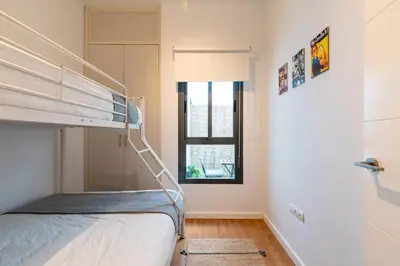 Cama o camas de una habitación en Céntrico y acogedor apartamento