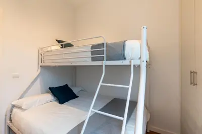 Cama o camas de una habitación en Céntrico y acogedor apartamento