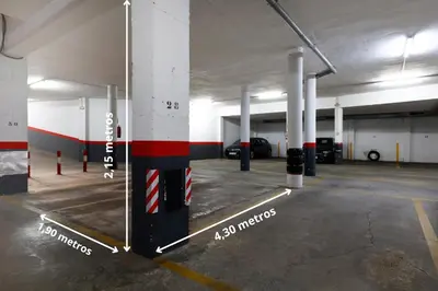 Plano de Apto Flor del Olivo- Parking