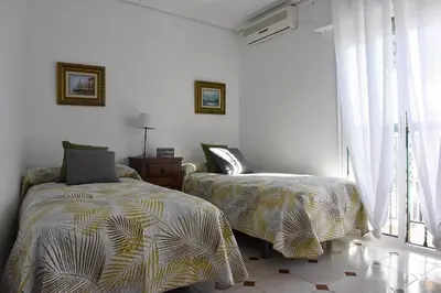 Cama o camas de una habitación en room Martinez