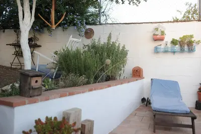 Jardín al aire libre en Castillo27 Casa Rural
