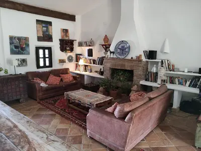 Zona de estar de Cortijo el Cachete