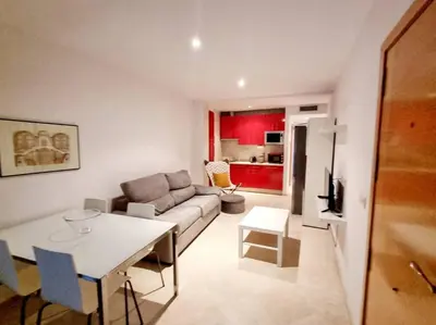 Zona de estar de Apartamento en la Calle Alfalfa