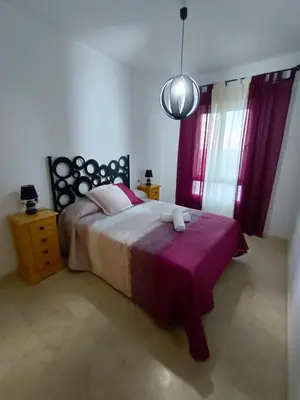 Cama o camas de una habitación en apartamento Castilla