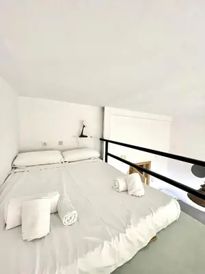 Cama o camas de una habitación en Apartamento Sotos 1