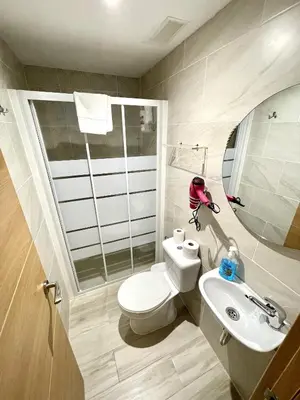 Un baño de Apartamento Sotos 1