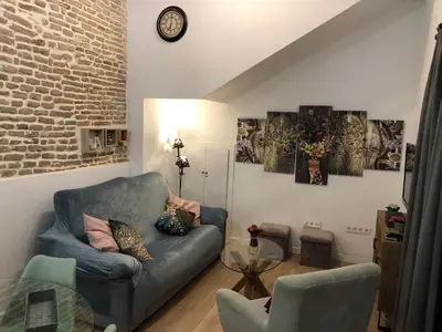 Zona de estar de Estudio céntrico en Puñonrostro