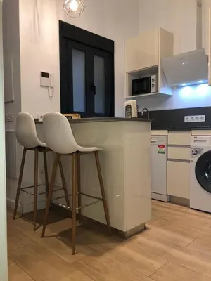 Una cocina o zona de cocina en Estudio céntrico en Puñonrostro