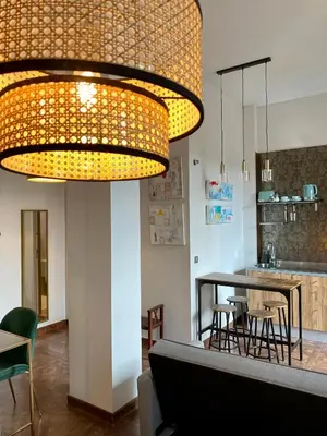Zona de estar de WISH SUITE LA FLORIDA DE SEVILLA