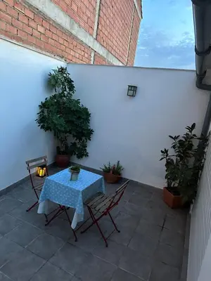 Un balcón o terraza de Encantador piso en Villafranca