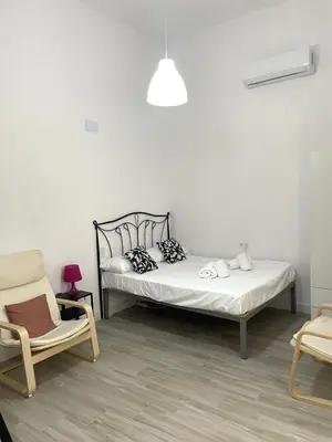 Cama o camas de una habitación en Apartamento Sotos de la Axerquía 2