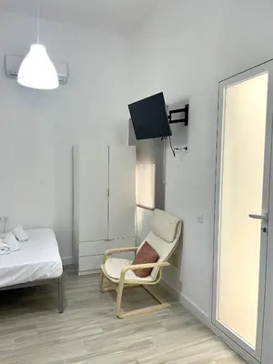 Cama o camas de una habitación en Apartamento Sotos de la Axerquía 2