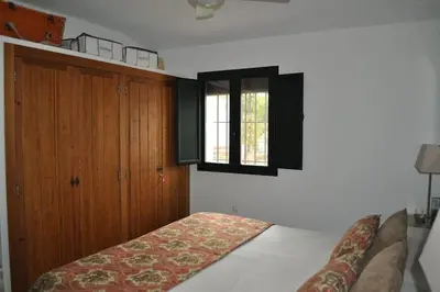 Cama o camas de una habitación en Casa rural La Liñana