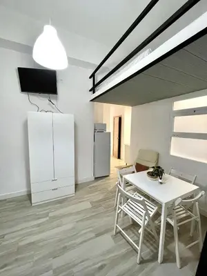 Una cocina o zona de cocina en Alojamientos La Noria de la Albolafia