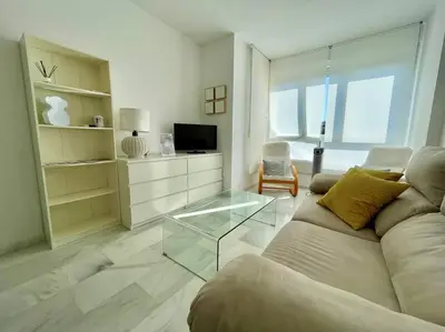 Una televisión o centro de entretenimiento en Geysotur La Victoria