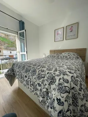 Cama o camas de una habitación en Casa Cuevas del Sol