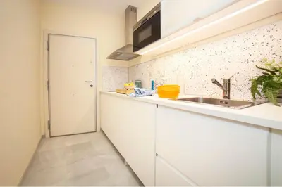 Una cocina o zona de cocina en Magic Point Las Setas