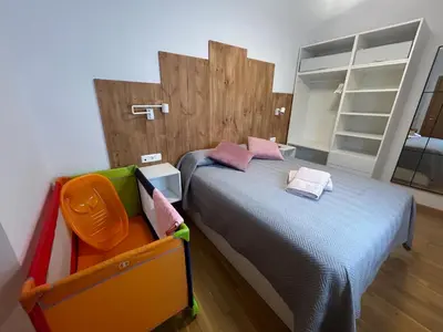 Cama o camas de una habitación en Apartamento Centro Azahar II