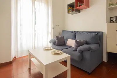 Zona de estar de RentalSevilla Joaquín Costa