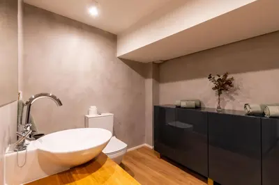 Un baño de Luxury loft en el centro