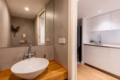 Un baño de Luxury loft en el centro