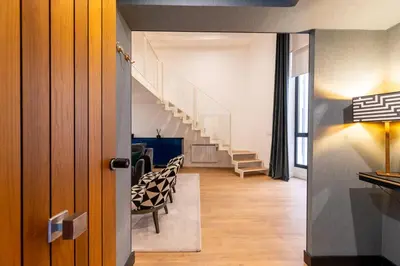 Plano de Luxury loft en el centro