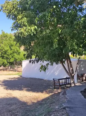 Jardín al aire libre en Alojamiento rural Huerta Mandre