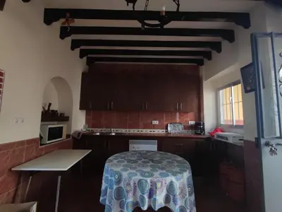 Una cocina o zona de cocina en Alojamiento rural Huerta Mandre
