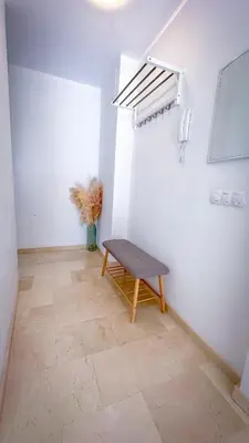 Una televisión o centro de entretenimiento en Alojamientos Claus