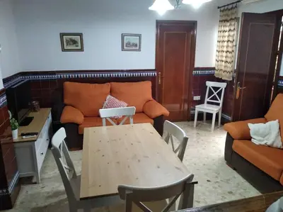 Zona de estar de Apartamento en Sevilla