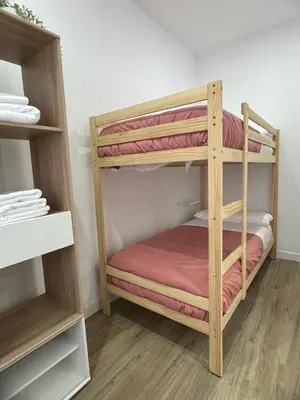 Cama o camas de una habitación en Casa Luz