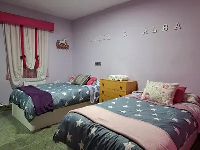 Cama o camas de una habitación en Casa Paloma