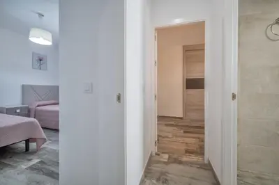 Cama o camas de una habitación en Apartamento Andalusí & Parking Incluido & Casco Histórico
