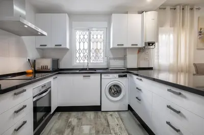 Una cocina o zona de cocina en Apartamento Andalusí & Parking Incluido & Casco Histórico