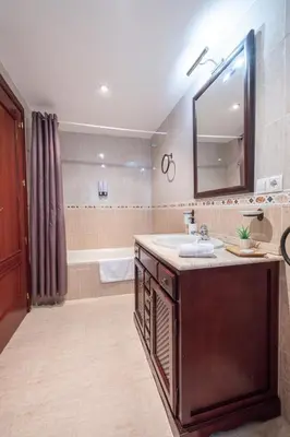 Un baño de Apartamento céntrico Rincón de Ensueño Parking gratis