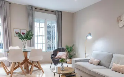 Zona de estar de Apartamento céntrico Rincón de Ensueño Parking gratis