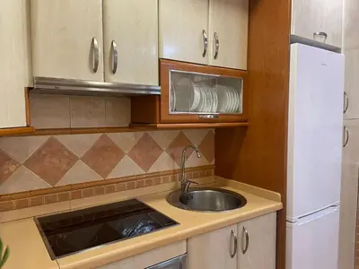 Una cocina o zona de cocina en Casa San Salvador