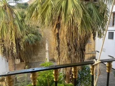 Jardín al aire libre en Casa San Salvador
