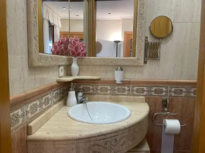 Un baño de Casa San Salvador