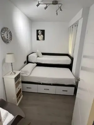 Cama o camas de una habitación en NUEVO!! Apartamento Lujo&Confort. PARKING