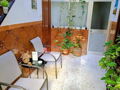 Un patio o zona al aire libre en Casa Matbel