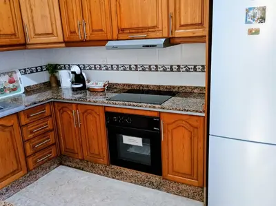 Una cocina o zona de cocina en Casa Matbel