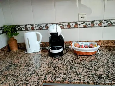Una cocina o zona de cocina en Casa Matbel